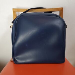 Vintage 80's Navy Bowling Bag